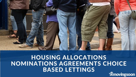Housing allocations nominations agreements choice based lettings