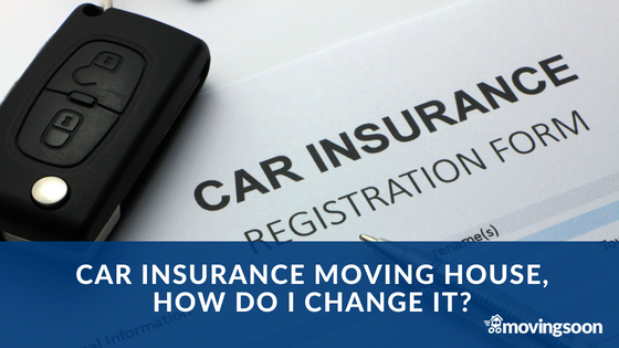 Car insurance moving house, how do I change my address?