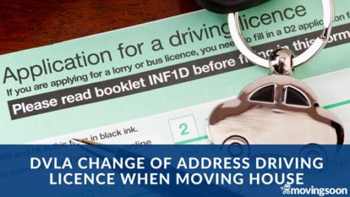 DVLA Change Of Address Driving Licence When Moving House   Dvla Change Of Address Driving Licence Moving House 496x279 