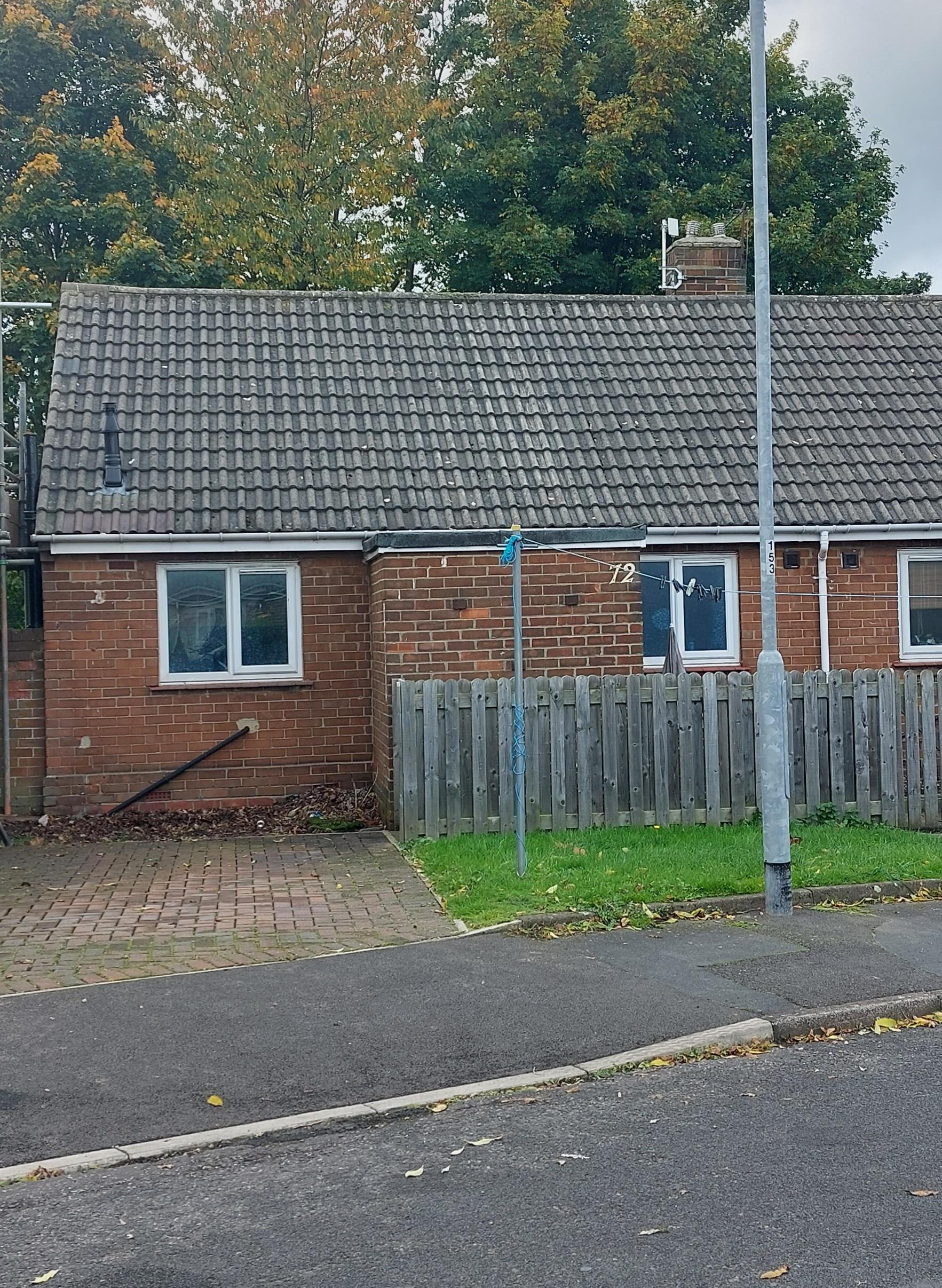 One Bedroom Bungalow Available for Rent in Ouston, Chester le Street