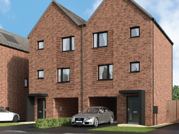 Shared Ownership in Greater Manchester, Manchester. 3 bedroom Town House.